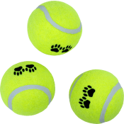 Hundleksak Tennisbollar 3pack Happy Petzy.