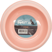 Mat/vattenskål 18cm Blå/rosa 1pack Happy Petzy.