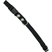 Halsband 35-60cm Svart/grå 1pack Happy Petzy.