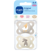 Napp Original ​0-6m Silikon 2-p MAM.