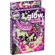 Glow Glitter Unicorns.