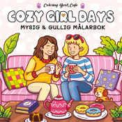 Målarbok : Cozy Girl Days.