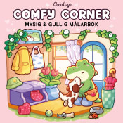 Comfy Corner : Mysig och gullig Cozy Coloring målarbok från Coco Wyo.