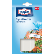 Frysetiketter vita 60-p Toppits.