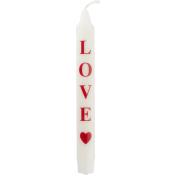 Kronljus Love 20cm 1p.