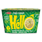 Hello Nudelsoppa Pho kycklingsmak 70g Acecook.