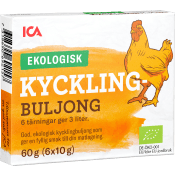 Kycklingbuljong tärning eko 60g ICA.