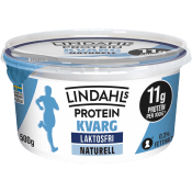 Kvarg Naturell Laktosfri 0,2% 500g Lindahls.