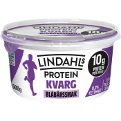 Kvarg Blåbär 0,2% 500g Lindahls.