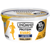 Kvarg Vaniljsmak Laktosfri 0,2% 500g Lindahls.