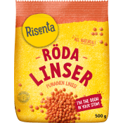 Röda linser 500g Risenta.