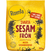 Svarta Sesamfrön 350g Risenta.