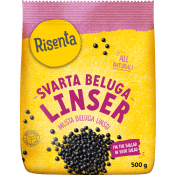 Belugalinser Svarta 500g Risenta.