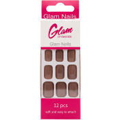 Lösnaglar Glam Nails Press On Beige 12st Glam of Sweden.