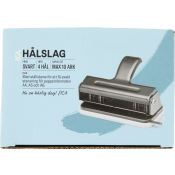 Hålslag svart.