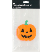 Cellofanpåse Treat 14,5 x 23,5 cm 5-p.