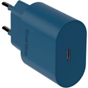 Mobilladdare USB-C 20W PD denim Smartline.