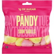 Godispåse Gelé Candy Sour Skulls 50g Pändy.