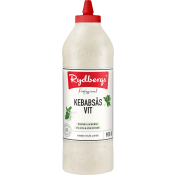 Kebabsås Vit 900g Rydberg.