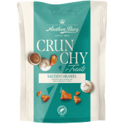 Chokladpåse Crunchy Treats Salted Caramel 120g Anthon Berg.