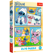 Pussel Lilo & Stitch 2x70 bitar Trefl.