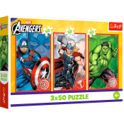Pussel The Avengers 3x50 bitar Trefl.