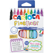 Fineliner 10-p Carioca.