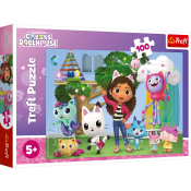 Pussel Gabby's Dollhouse 100 bitar Tefl.