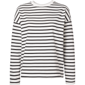 Tröja vit/svart L mywear.