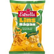 Linsbågar Cheddar 150g Estrella.