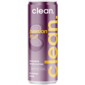 Clean drink passion fruit 330 ml.