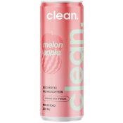 Clean drink Melon/Äpple 330 ml.