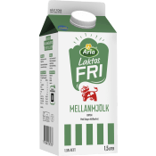 Mellanmjölkdryck 1,5% Laktosfri 1,5l Arla Ko®.