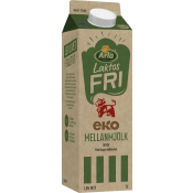 Mellanmjölkdryck 1,5% Ekologisk Laktosfri 1l Arla Ko®.