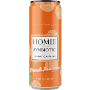 Energidryck Synbiotic Med Smak Av Peach Nectarine 330ml Homie.