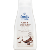 Duschkräm Coco Shea butter 500ml Family fresh.