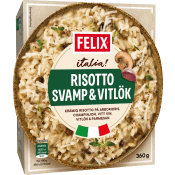 Risotto svamp & vitlök 360g Felix.