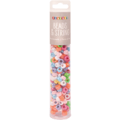 Pony beads pärlemor 250st Playbox.