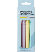 Överstrykningspenna smal paste.