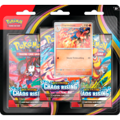 Pokémon Blister 3-p Mega Evolution Chaos Rising.