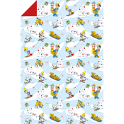 Julpapper Bamse 2mx70cm.