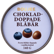 Blåbär Chokladdoppade Frysta 140g Boujee.