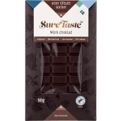 Choklad Mörk Utan Tillsatt Socker 90g SureTaste.