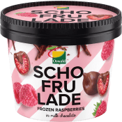 Hallon Chokladdoppade Frysta 130g Schofrulade.