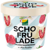 Hallon I Vit Choklad Frysta Schofrulade 130g Oswald.