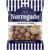 Karameller Blandade Starka Med Smak Av Lakrits 85g Nørregade.