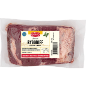 Ryggbiff Färsk i bit ca 940g Scan.