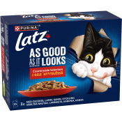 Kattmat Agail Countryside Selection i géle 12-p 1020g Latz.