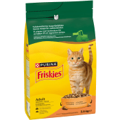 Kattmat Adult Kyckling & Grönsaker 3,5kg Friskies.