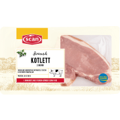 Fläskkotlett Färsk Skivad 300g Scan.